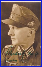 Knights Cross Recipient Max Schrank Autograph image 1