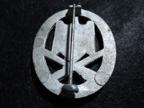 General Assault Badge-Assmann #2 Mold-RARE image 2