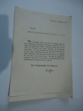 1925 Chancellor of Germany HANS LUTHER DOCUMENTS image 3