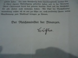 1925 Chancellor of Germany HANS LUTHER DOCUMENTS image 6