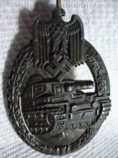 PANZER ASSAULT BADGE-BRONZE FRANK&REIF image 4