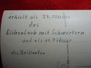 OBERSLT Graf Strachwitz Autograph-RARE image 4