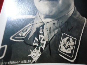 NSFK GENERAL Alfred Keller Autograph image 2