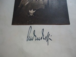GENERAL Erich Ludendorff Autograph image 2