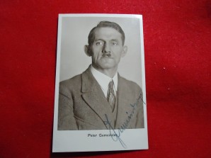 GAULEITER PETER GEMEINDER AUTOGRAPH image 1