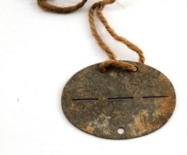 14 DIV. SS “GALIZIEN” POL DOG TAG (RARE) image 3