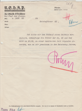 ERNST ROHM AND HEINRICH HIMMLER LETTER image 3