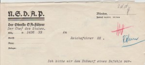 ERNST ROHM AND HEINRICH HIMMLER LETTER image 4