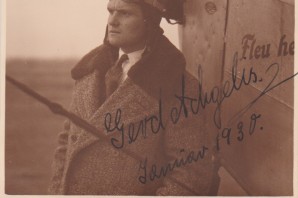 LUFTWAFFE PILOT Gerd Achgelis Autograph image 2