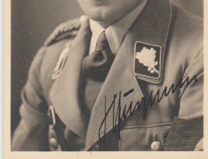 GRUPPENFÜHRER HEINRICH JÜRGENSEN AUTOGRAPH image 2