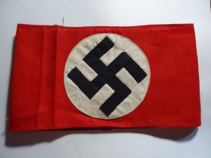 NSDAP ARMBAND MINT WITH RZM TAG image 1