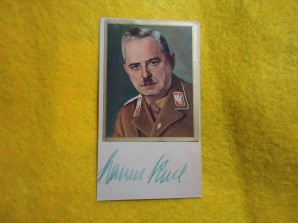Reichsminister Hanns Kerrl Autograph image 1