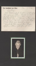 CARDINAL Theodor Innitzer Letter-signed 1942 image 3