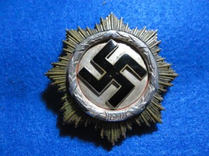 GERMAN CROSS IN SILVER-Steinhauer & Lück image 1