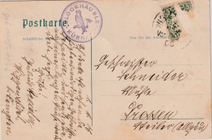 POSTCARD FROM JULIUS STREICHER 1906 image 2