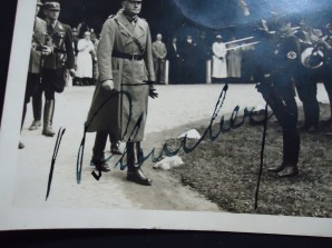 Werner von Blomberg Autograph image 2