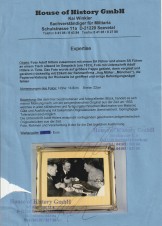 ADOLF HITLER Signed photo with SS Heinrich Höflich image 4