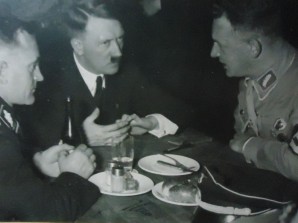 ADOLF HITLER Signed photo with SS Heinrich Höflich image 4