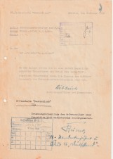 SS W.BITTRICH AND F.STEINER SIGNED DOCUMENT image 1