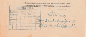 SS W.BITTRICH AND F.STEINER SIGNED DOCUMENT image 3