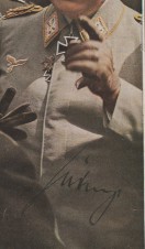 HERMANN GOERING SIGNED PRINT-COLOR image 2