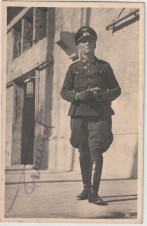 Field Marshal Erwin Rommel Autographed Photo image 1