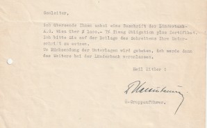 ERNST KALTENBRUNNER SIGNED DOCUMENT image 3