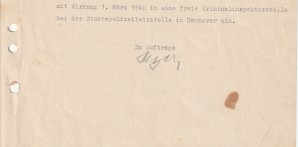 REINHARD HEYDRICH SIGNED LETTER 1940 image 3