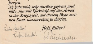 FM Walther von Reichenau GREETING CARD-SIGNED image 2