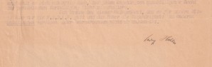 1923 TYPED LETTER SIGNED ADOLF HITLER image 2