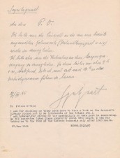 SEYSS INQUART 1945 PRISON LETTER image 1