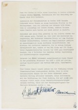 HIMMLER, KALTENBRUNNER, STUCKART SIGNED DOC. image 2