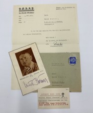 AUTOGRAPH ERNST ROHM LETTER AND ENVELOPE image 5