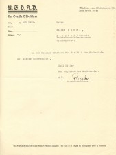 AUTOGRAPH ERNST ROHM LETTER AND ENVELOPE image 2