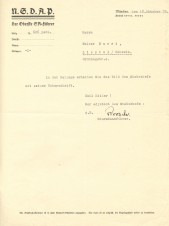 AUTOGRAPH ERNST ROHM LETTER AND ENVELOPE image 2