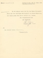 FRANZ SELDTE AUTOGRAPH, LETTER, ENVELOPE image 2