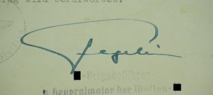 HERMANN FEGELEIN-JOHANNES GOHLER AUTOGRAPHS image 3