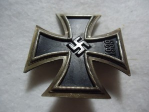 WW2 IRON CROSS 1ST CLASS RARE ROUND 3 Type image 4