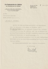 GENERAL FM ERHARD MILCH SIGNED DOCUMENT image 1
