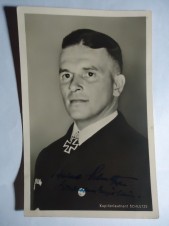 KPT/LT HERBERT SCHULTZ AUTOGRAPH U-48 image 1