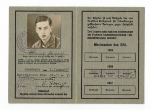 German WWII ID Cards Issued to a German HJ Youngster image 2