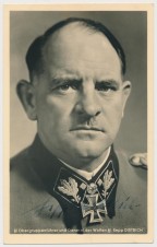 JOSEF “SEPP” DIETRICH SIGNED PHOTO image 1