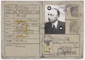 IDENTITY CARD ISSUED TO A JEW- image 1