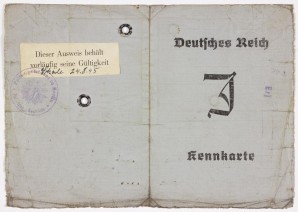 IDENTITY CARD ISSUED TO A JEW- image 2