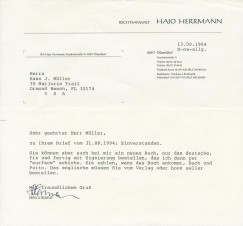LUFTWAFFE ACE HAJO HERRMANN (LOT) image 2