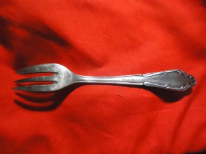 EVA BRAUN SILVER FORK 900 image 2