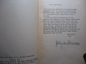 GERMAN YOUTH BOOK, SIGNED VON SCHIRACH image 7