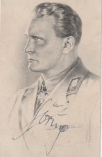 HERMANN GORING SIGNED CARD image 1