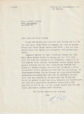 LETTER BY WIFE OF FM ALFRED JODL 1970 image 1