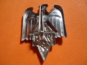 1937 DJH HITLER YOUTH – GERMAN YOUTH BADGE image 2